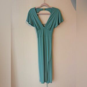 AYM Studio Hyde Midi Dress Green